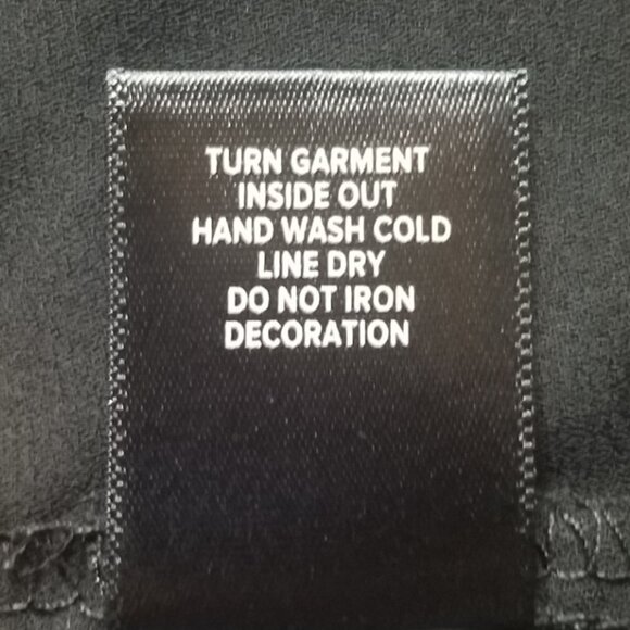 Torrid Abbey - Black Georgette Embellished Trim Blouse - Picture 9 of 14